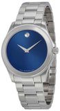 Movado 0606116 Junior Sport Blue Dial Stainless Steel Men's Watch