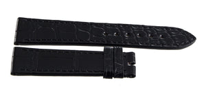 Genuine Chopard 18mm x 16mm Black Alligator Watch Band Strap 105 B0200-0364