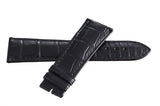 Genuine Chopard 22mm x 18mm Black Alligator Watch Band Strap 070