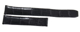 Baume & Mercier 18mm x 16mm Black Alligator Leather Watch Band Strap