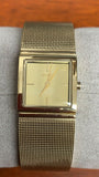 DKNY Women's Mirror Dial Steel Mesh Gold-Tone Watch NY2113