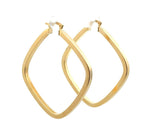 Gold tone Women's  Hoops Earrings