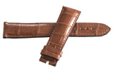 Bvlgari Men's 21mm x 18mm Brown Leather Watch Band 100120023 (M)