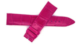 Ulysse Nardin 18mm x 16mm Hot Pink Leather Watch Band Strap