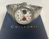 CORTEBERT Men's Chronograph White Dial Men's Watch  CB-3009