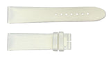 Montblanc 19mm x 17mm White Satin Watch Band Strap FBE