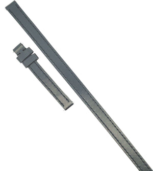 Bvlgari Women's 10mm x 9mm Black Leather Watch Band 100155497(M)