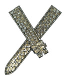 Ebel 16mm x 14mm  Metallic Green Alligator Leather Women's Watch Band  BJ5T