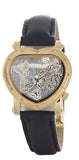 Swiss Master Women's Butterfly Dial Two-Tone Leather Band Watch