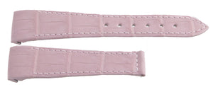 Genuine Chopard 22mm x 16mm Pink Alligator Leather Watch Band Strap