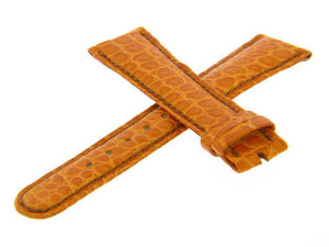 Genuine Roger Dubuis 20mm Orange Crocodile Watch Band Strap