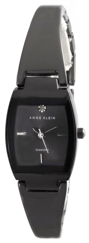 Anne Klein Grey Dial Grey Metal Bangle Bracelet Women's Watch AK/2083GYGY 19mm