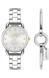 Coach 14000056 Delancey Silver Dial Stainless Steel Women's Watch