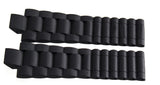 Genuine Chaumet 28mm x 23mm Black Rubber Watch Band Strap