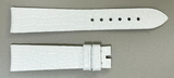 PIAGET 17mm x 14mm White Alligator Leather Watch Band Strap FWD