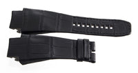 Authentic Richard Mille 30mm x 22mm Black Alligator Watch Band Strap 60-01L