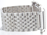 Aqua Master Stainless Steel Silver Tone Band  Men's Diamond Quartz Watch W#330