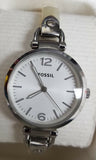 Fossil Georgia Three Hand Resin Watch Pearlized White ES3294