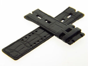 Roger Dubuis 22mm Black Alligator Watch Band Strap M