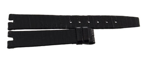 Girard Perregaux Women's 16mm x 14mm Black Lizard Leather Watch Band Strap