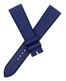 HERMES Women's 20mm x 16mm Navy Blue Rubber Watch Band