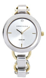Anne Klein Women's Two-Tone Silver Dial Watch  AK-1385