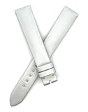 Christian Dior 16mm x 14mm Silver Satin Watch Strap Band N3U2C