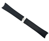 Raymond Weil Freelancer Men's 22mm Black Rubber Watch Band Strap