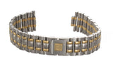 Tissot 8mm Stainless Steel Two-Tone Watch Strap Band