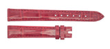 Chopard 14mm x 12mm Red Alligator Leather Women's Watch Band Strap 105/70