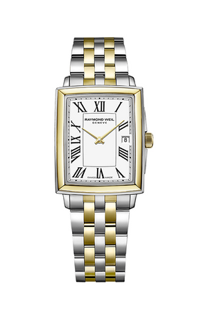 RAYMOND WEIL Toccata Quartz White Dial Ladies Two Tone Watch  5925-STP-00300