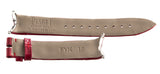 New! PIAGET 19mm x 16mm Red Alligator Leather Watch Band Strap FYK