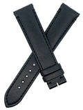 Cartier 18mm x 16mm Black Genuine Leather Watch Band Strap KDA8AARV