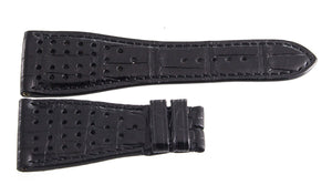 Genuine Roger Dubuis 25mm x 16mm Black Alligator Leather Watch Band Strap
