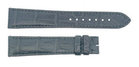 Cartier 19mm x 16mm Gray Leather Watch Band Strap KD8TBM18