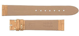 Montblanc 14mm x 13mm Beige Alligator Leather Women's Watch Band Strap FZH