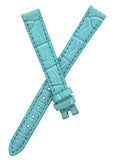 Genuine Chopard 12mm x 10mm Turquoise Alligator Leather Watch band Strap