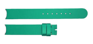 Dior Women's 11mm x 11mm Green Satin Watch Band Strap N3Q2B