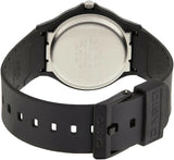 Casio Men's Quartz Black  Dial Black Resin Analog Watch MQ76-1A