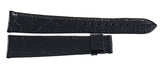 Zenith 21mm x 16mm Black Alligator Men's Watch Band Strap 21-490 XL