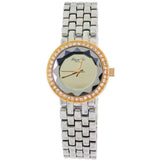 Kenneth Cole Two-Tone Stainless Steel Crystal Silver Dial Ladies Watch KCW4015