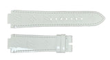 Louis Vuitton Tambour 21mm x 18mm White Leather Unisex Band