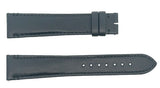 Cartier 19mm x 16mm Black Genuine Leather Watch Band Strap