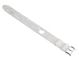 Pequignet Sorella Women's 20mm White Mother of Pearl Leather Watch Band Strap