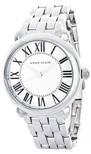 Anne Klein Mother of Pearl Dial Silver Bracelet Quartz Watch AK/1927MPSV