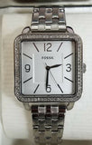 Fossil BQ3365IE Shiloh Silver Satin Dial Stainless Steel Women's Watch