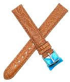 Aqua Master 14mm x 14mm Light Brown Alligator Watch Band