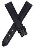 Cartier 16mm x 14mm Black Genuine Leather Watch Band Strap KD8SAARV