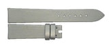 Girard-Perregaux Women's 16mm x 14mm Silver Satin Watch Band Strap