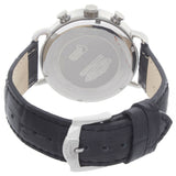 Rotary Men's Black Dial Black Leather Strap Chronograph Watch GS00480/04